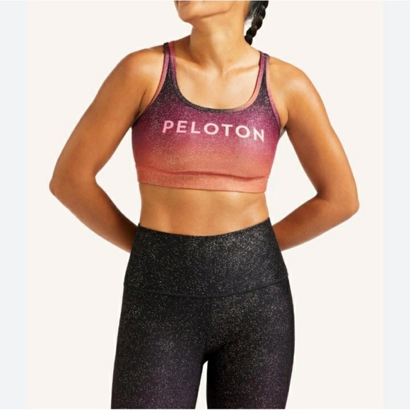 Peloton WITH Sunrise Fade Speckled Ombre Strappy
Sports Bra/Leggings Set - Picture 4 of 4